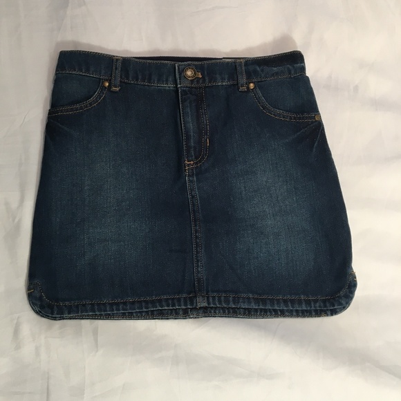Tommy Hilfiger Kids Jean Denim Girl's Mini Skirt - Picture 1 of 6
